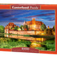 1000 Piece Jigsaw Puzzle, Malbork Castle, Poland, Monastic knighthood' Castle, Adult Puzzle, Castorland C-103010-2