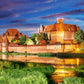 1000 Piece Jigsaw Puzzle, Malbork Castle, Poland, Monastic knighthood' Castle, Adult Puzzle, Castorland C-103010-2