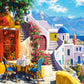 1000 Piece Jigsaw Puzzle, Afternoon on the Aegean Sea, Santorini, Greece, Summer holiday, Adult Puzzle, Castorland C-104130-2