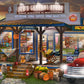 1000 Piece Jigsaw Puzzle, Jeb's General Store, Porch scene puzzle, painting puzzles, Adult Puzzle, Castorland C-104505-2