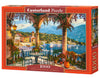 1000 Piece Jigsaw Puzzle, Mediterranean Veranda, Italian mountain lake, Adult Puzzle, Castorland C-105120-2