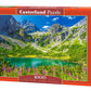 1000 Piece Jigsaw Puzzle, Zelene Pleso, Tatras, Slovakia, Mountains landscape, Nature puzzles, Adult Puzzle, Castorland C-105267-2