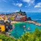 1000 Piece Jigsaw Puzzle, Vernazza, Cinque Terre, Italy, Mediterranean coast, Fishing boats, Adult Puzzle, Castorland C-105298-2
