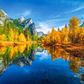 1000 Piece Jigsaw Puzzle, The Three Brothers, Yosemite National Park, USA, Autumn landscape puzzle, Relaxing nature puzzle, Adult Puzzle, Castorland C-105489-2