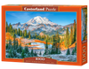 1000 Piece Jigsaw Puzzle, Mount Rainier National Park, USA, Snow-capped mountain puzzle, Calming landscape, Adult Puzzle, Castorland C-105496-2