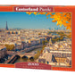 2000 Piece Jigsaw Puzzle, Paris from Above, Cityscape, Seine river, France, Adult Puzzle, Castorland C-200917-2