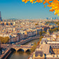 2000 Piece Jigsaw Puzzle, Paris from Above, Cityscape, Seine river, France, Adult Puzzle, Castorland C-200917-2