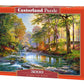 3000 Piece Jigsaw Puzzle, Along the River, Forest stream, Relaxing scene, Charming view jigsaw, Nature puzzle, Adult Puzzle, Castorland C-300532-2