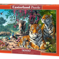 3000 Piece Jigsaw Puzzle, Tiger Sanctuary, Jungle wildlife puzzle, nature landscape, Adult Puzzle, Castorland C-300600-2