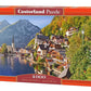 4000 Piece Jigsaw Puzzle, Hallstatt, Austria, Mountain lake, Landscape, Alps, Adult Puzzle, Castorland C-400041-2