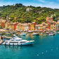 4000 Piece Jigsaw Puzzle, View of Portofino, Italy, Romantic scenery, Tourist jigsaw, Italian holiday, Landscape, Adult Puzzle, Castorland C-400201-2