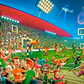 4000 Piece Jigsaw Puzzle, Football Championship, Funny sports puzzle, Soccer Match, Cartoon Chaos Style, Adult Puzzle, Castorland C-400393-2