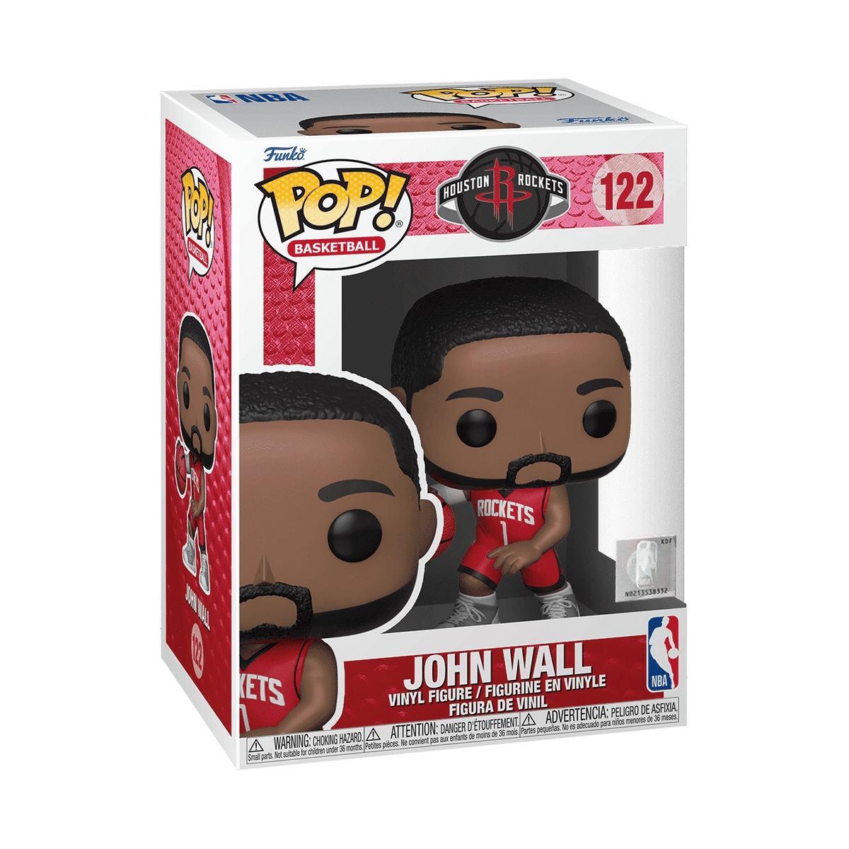 John Wall #122 Funko Pop! Basketball NBA Houston Rockets