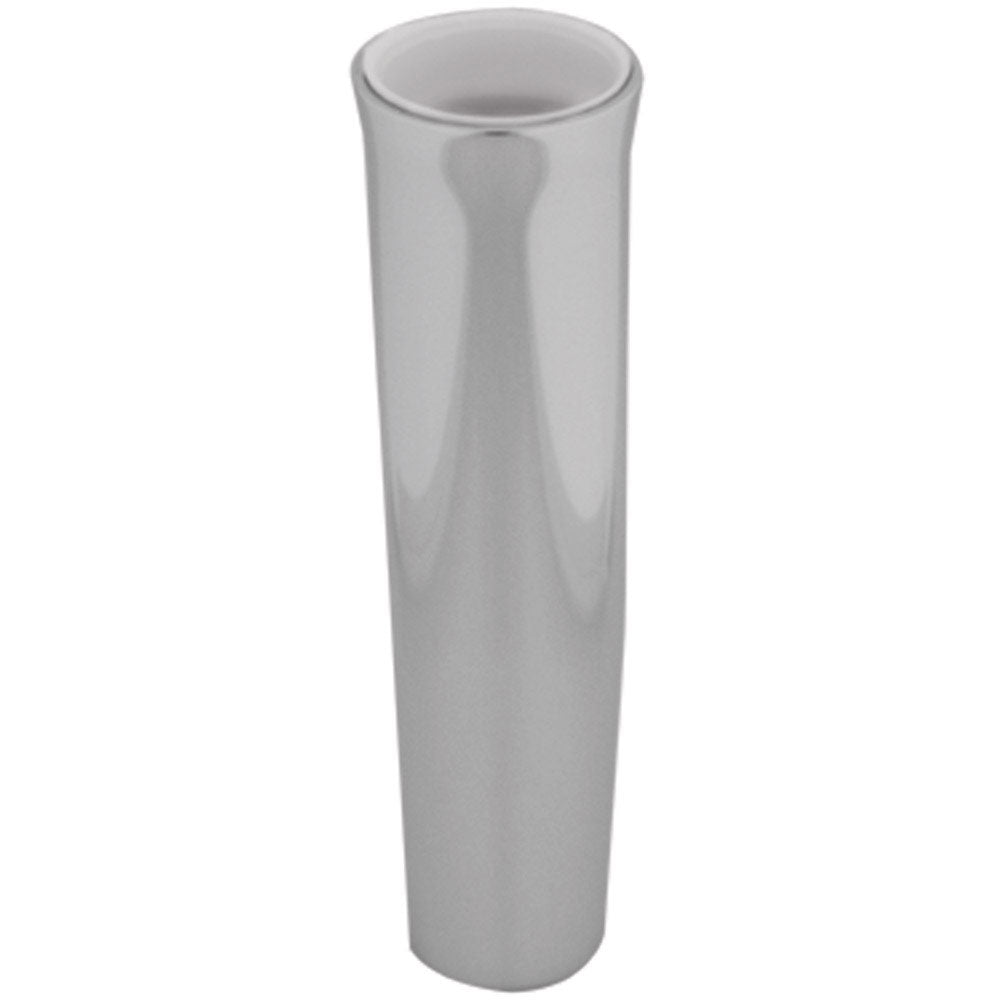 TACO Flared Weld-On Rod Holder 9-3/4L x 1-3/4ID - White Liner Polished Finish