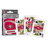Masterpieces Family Games - Nfl San Francisco 49Ers Playing Cards - Officially Licensed Playing Card Deck For Adults, Kids, And Family