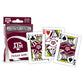 Masterpieces Family Games - Ncaa Texas A&M Aggies Playing Cards - Officially Licensed Playing Card Deck For Adults, Kids, And Family