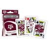 Masterpieces Family Games - Ncaa Texas A&M Aggies Playing Cards - Officially Licensed Playing Card Deck For Adults, Kids, And Family