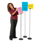 6 ft. Floor Stand for 8.5 x 11 & 11 x 17 signs