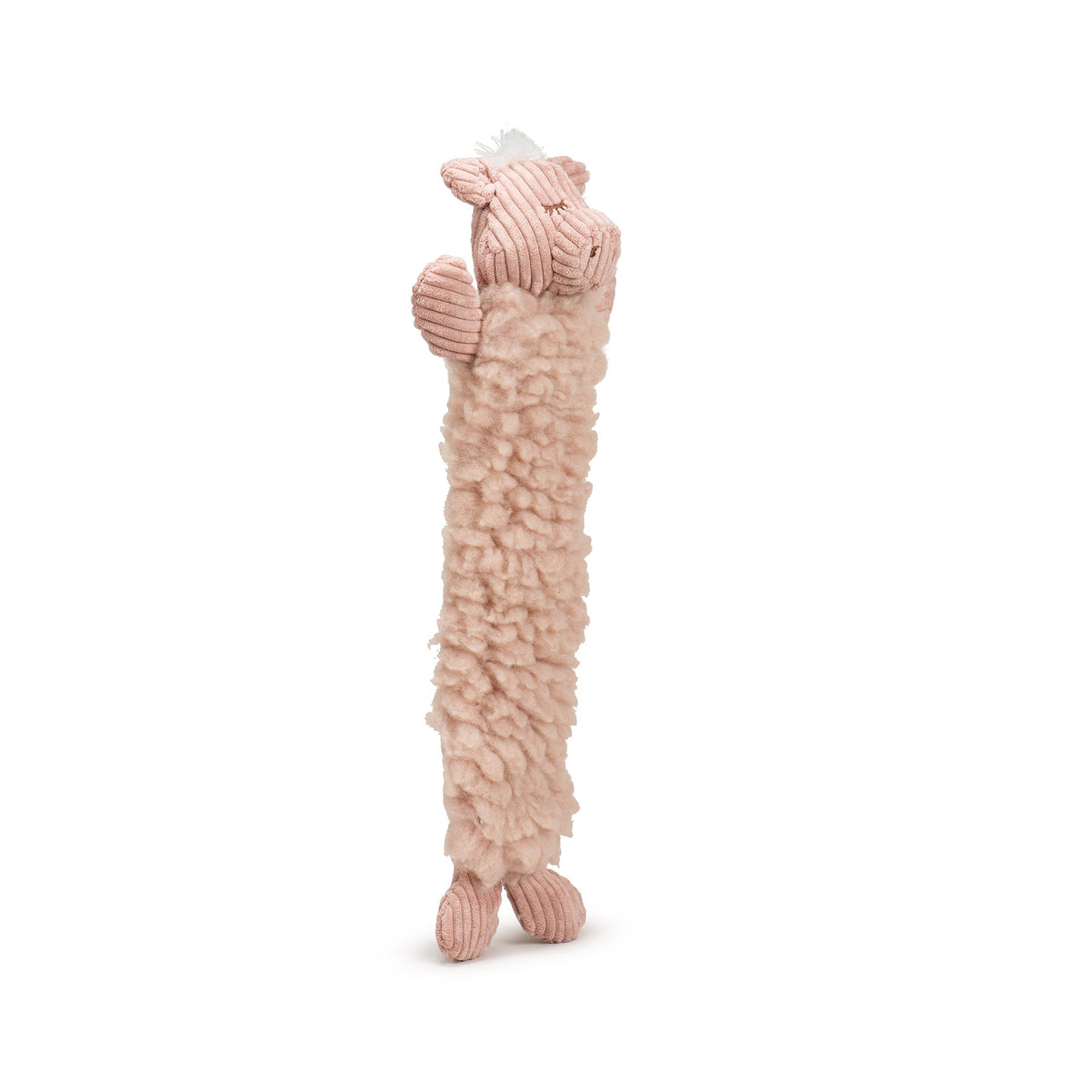 Penelope Pig Fluffer Long & Lovelie™ Durable Plush Dog Toy