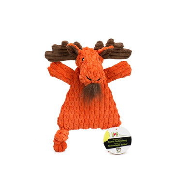 Morris Moose HuggleFlatties™ Durable Plush Dog Toy