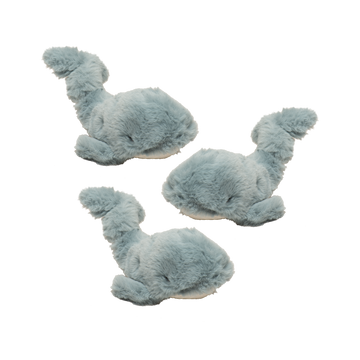 Mobie Whale Wee Huggles® Plush Dog Toys, 3 Pack