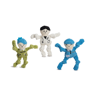 Wee Huggles® Assorted Dog People™ Plush Dog Toys, 3 Pack