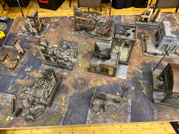 60x44" 'Ruined City' F.A.T. Mat Battle Gaming Mat