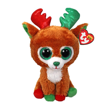 Ty Beanie Boo Tinseltoes The Brown Reindeer - 6'