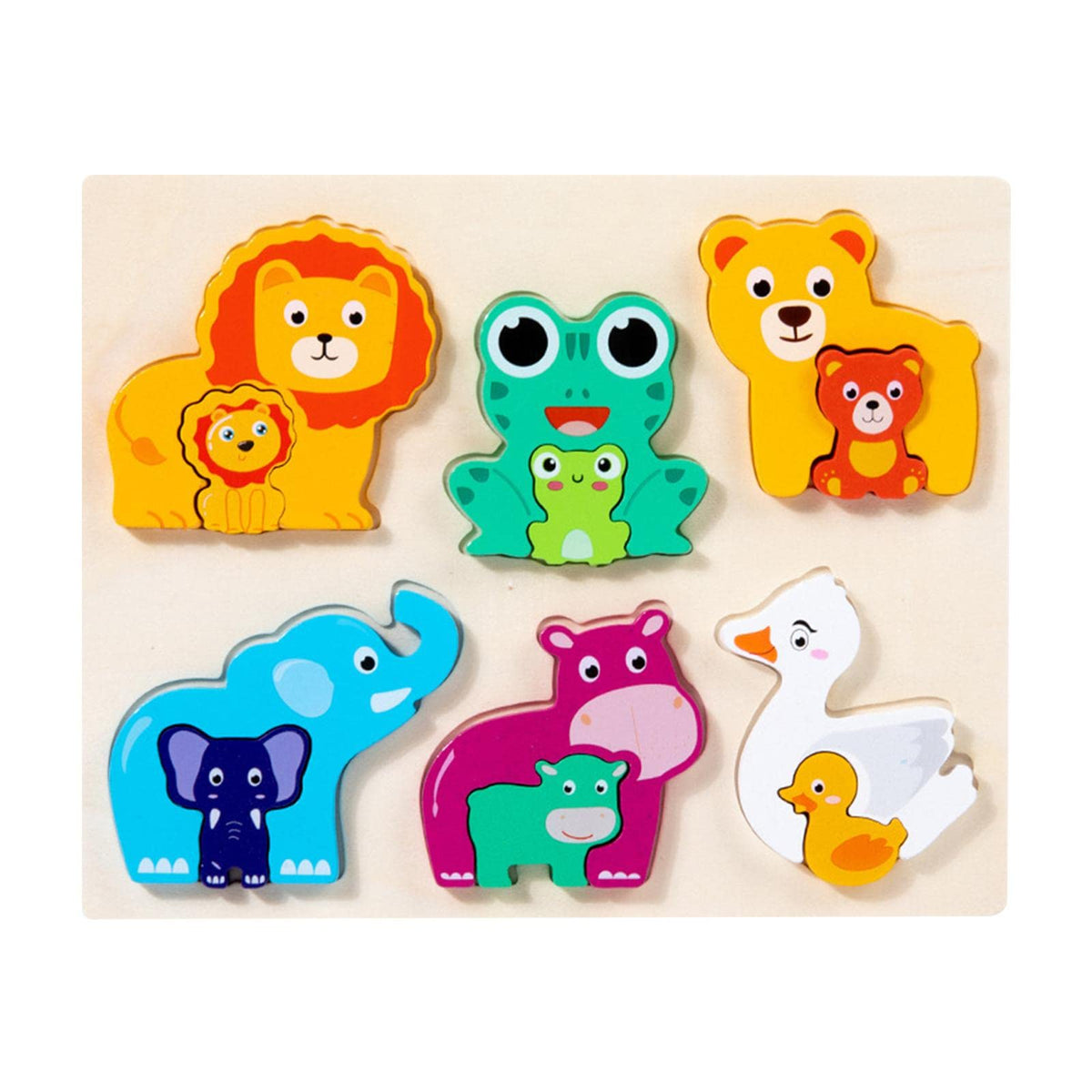 Club Bollywood Wooden Jigsaw Puzzle Games Developmental Games for Age 4+ Years Old Toddlers Animal C|Toys & Hobbies | Educationa