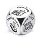 Food Date Night Decision Dice for Couples Anniversary Steel Gifts for Boyfriend Girlfriend Him Her Foodie Dice Makers Gifts for 
