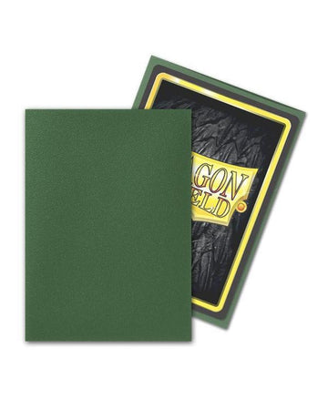 Dragon Shield Sleeves – Dragon Shield Matte: Forest Green 100 Ct - Mtg Card Sleeves Are Smooth & Tough - Compatible With Pokemon & Magic The Gathering Cards