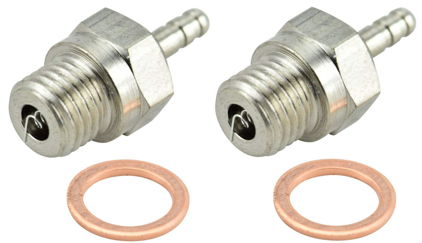 Apex RC Products Heavy Duty Medium Hot (OS #7 Equivalent) Nitro Glow Plug - 2 Pack #9701
