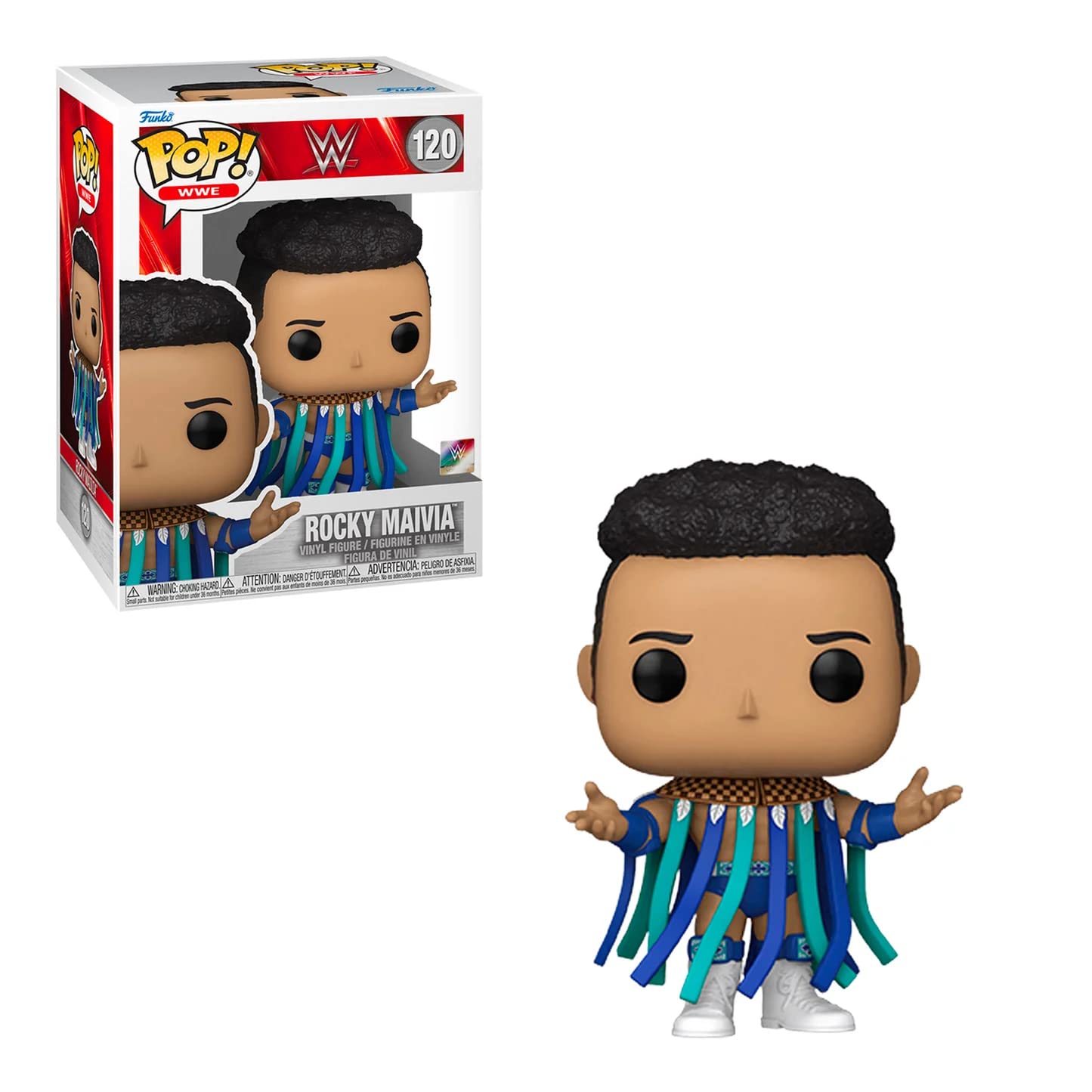 Funko Pop! - Wwe - Rocky Maivia - Metallic - Vinyl Figure