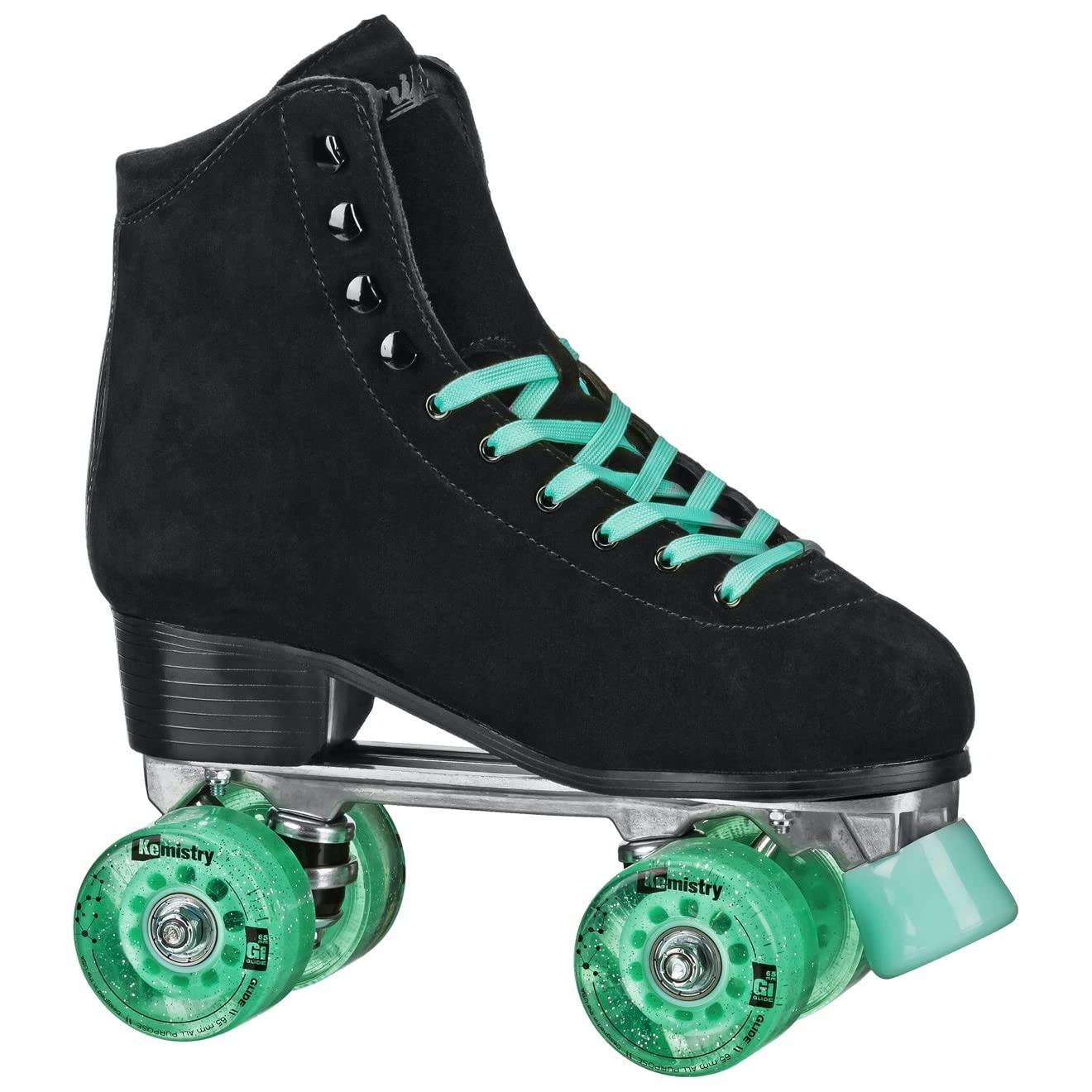 Roller Derby advanced Driftr Roller Skates (5  Black/Mint)