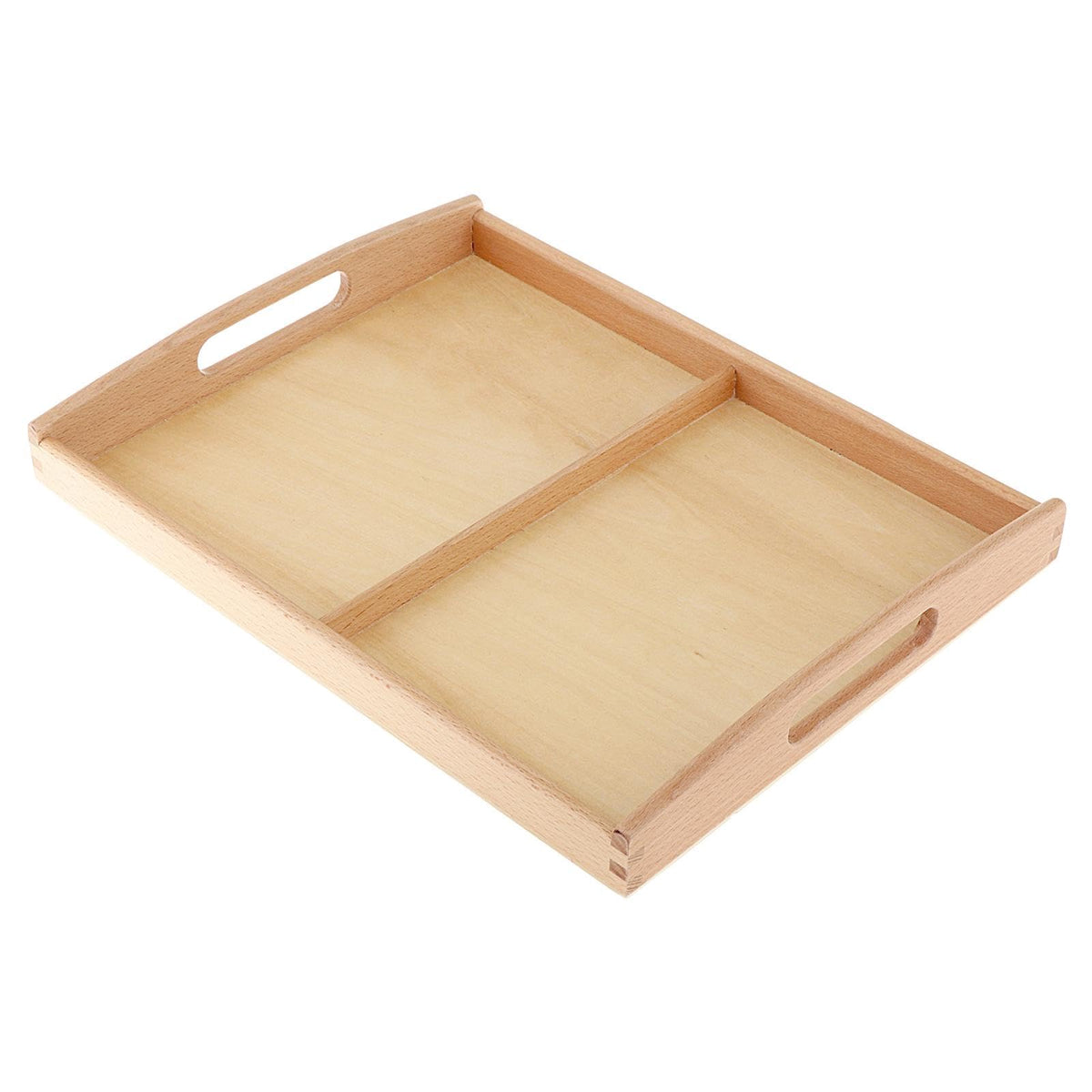 Club BollywoodMontessori Wooden Sorting Tray Two Sections Sand Box For Preschoolers Babies|Baby|Toys For Baby|Developmental Baby