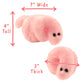 GIANTmicrobes Pox Plush - Pink Textile Medical Gift for Doctors & Nurses, One Size, Model 890242000216