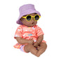 Adora Beach Baby African American Doll With Sun-Activated Freckles, Clothes & Accessories Set, Adorable Baby Doll Made In Exclusive Quickdri Vinyl Birthday Gift For Ages 1+ - Baby Piper