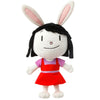 Mighty Mojo Elinor Plush Figure Toy - Super Soft Fabric, Embroidered Detailing, White - Ideal Gift for Kids Ages 3-5 - Model 850040678666
