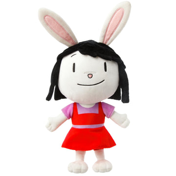 Mighty Mojo Elinor Plush Figure Toy - Super Soft Fabric, Embroidered Detailing, White - Ideal Gift for Kids Ages 3-5 - Model 850040678666