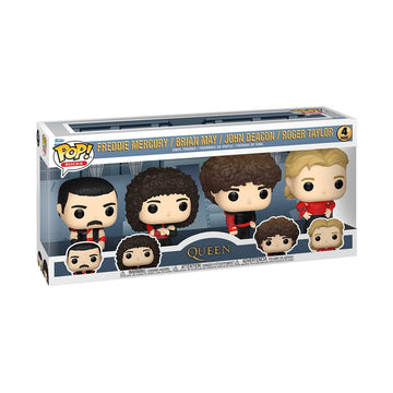 Funko POP Rocks: Queen - Freddie Mercury - Radio Gaga, 4-Pack - Collectable Vinyl Figure - Gift Idea - Official Merchandise - fo