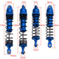 HobbyPark All Metal Aluminum Shocks for 1/10 Traxxas Slash Rustler Stampede 2WD 4x4 Hoss Bandit VXL Upgrades Shock Absorber Damp