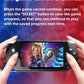 Hlf Retro Video Game Console Screen Built-In 2000 Games Handheld Game Console Multiple Emulators Mini Portable Game Device Mp3 M