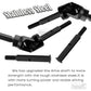 hopsupRC Upgrades Part for 1/10 Slash/Stampede/Rustler/Hoss 2WD VXL,Stainless Steel Drive Shaft CVD Axles,Alloy RC Shocks Absorb