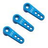 Vgoohobby 3PCS Metal 25T Servo Horn M3 Threads Steering Arm Server Rocker Adapter Compatible with Savox Power HD HSP Servos Moto