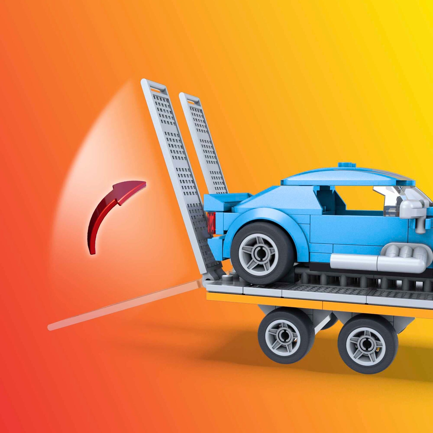 MEGA Hot Wheels Muscle Bound Building Set With 355 Pieces  Authentic Details  Features and Easter Eggs  Colector Gift Set For mature-themed Builders