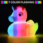 Laxdacee No Hole Bath Toy, 12 Pack Light Up Animal, Flashing Color Tub Toys For Toddler Swimming Pool Party Bathtub Bathroom Sho