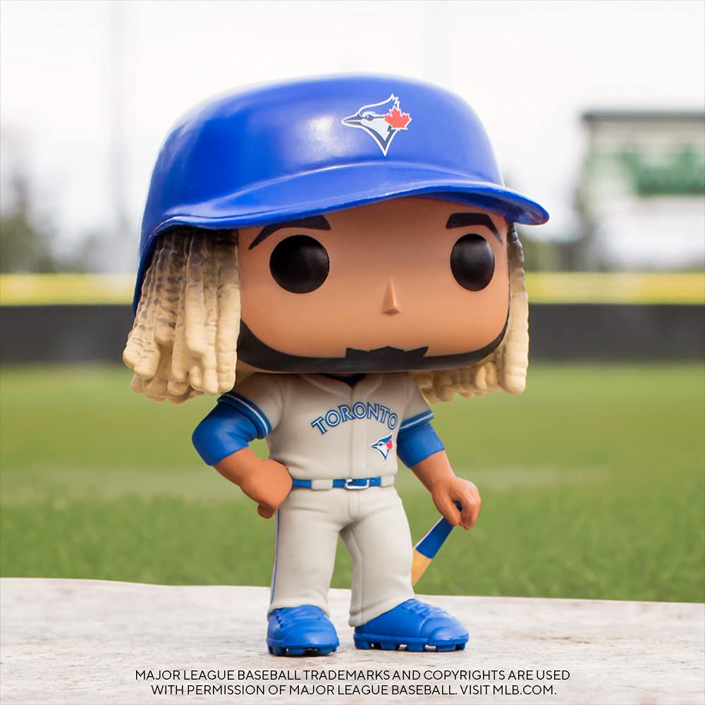 Funko Pop! Mlb: Blue Jays - Vladimir Guerrero Jr. (Road Uniform) Vinyl Collectible Figure