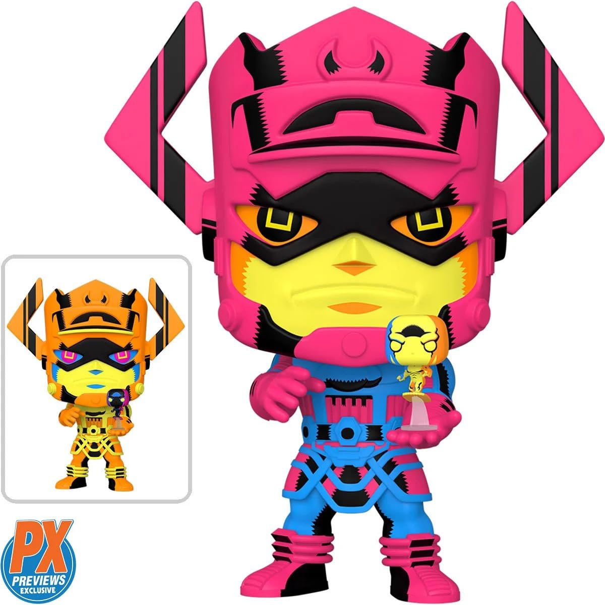 Funko Pop! Jumbo Galactus The Lifebringer 10" (Chase) - Black, Purple, Silver - Previews Exclusive