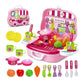 Wiggly Toys 26 Pcs Little Chef Latest Pretend Play Carry Along Kitchen Cooking Food Play Set for Kids|25