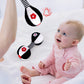 Xixiland Baby Rattles 0-6 Months Newborn Toys Infant Toys 0-6 Months Rattles For Babies 0-6 Months Baby Toys 0-6 Months, Black And White High Contrast Baby Toys Dumbbell Toy For 0 3 6 9 12 Months